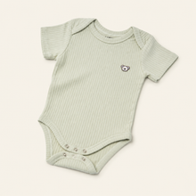 Load image into Gallery viewer, Organic Cotton Baby Bodysuit - Sage, alternate product view