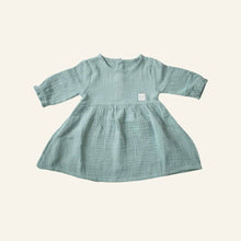 Load image into Gallery viewer, Organic Muslin Baby Dress