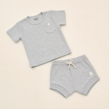 Load image into Gallery viewer, Organic Two-Piece Pyjama Set - Grey, alternate product view
