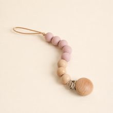 Load image into Gallery viewer, Silicone Pacifier Clip - Pastel Pink, alternate product view
