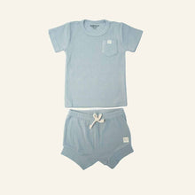 Load image into Gallery viewer, Organic Two-Piece Set - Blue
