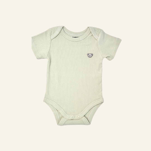 Organic Cotton Baby Bodysuit - Sage