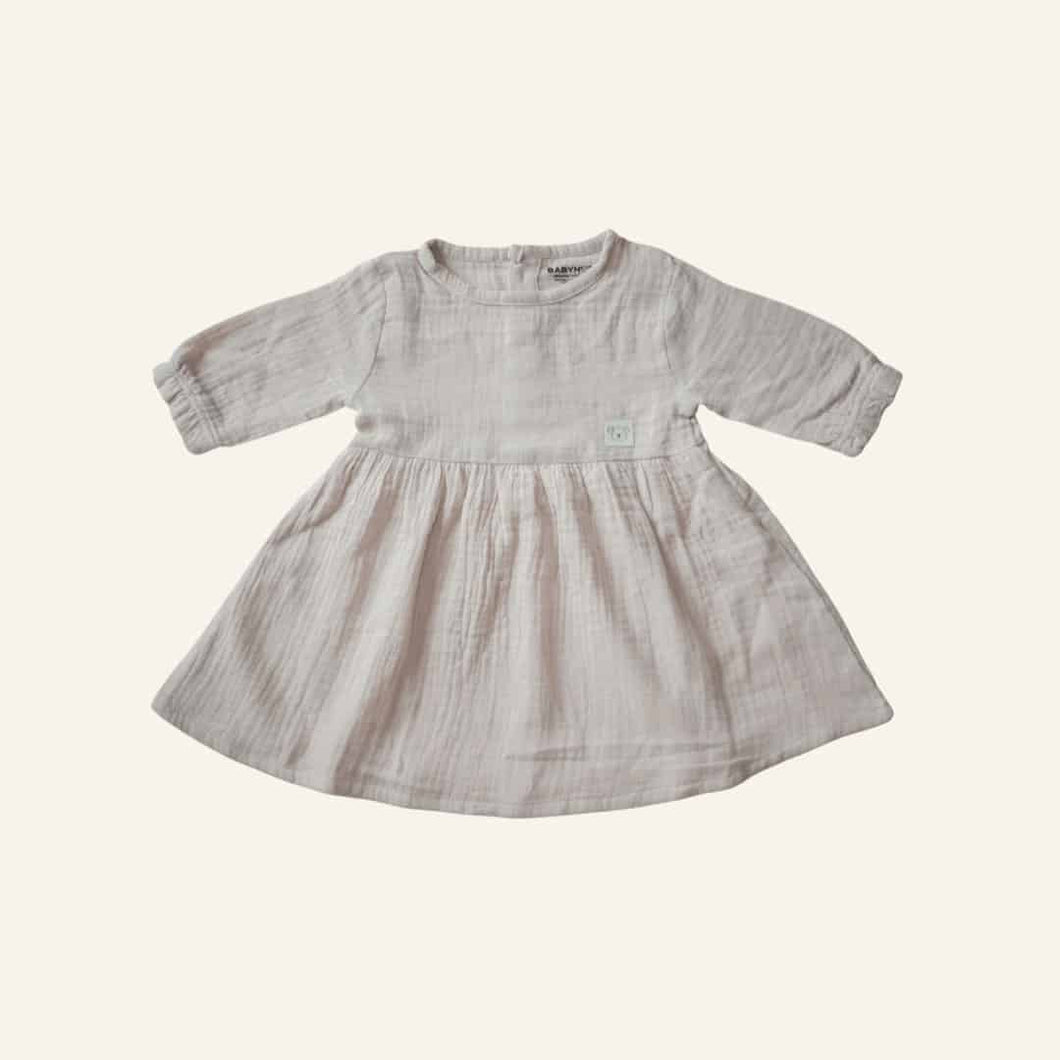 Organic Muslin Baby Dress